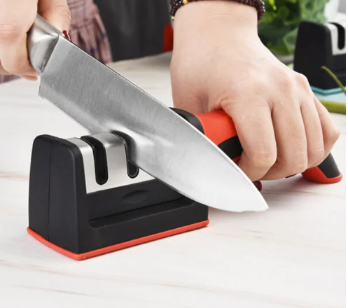 Amolador profissional de facas de aço inoxidável. - Lojas Compre Variedade.com.br